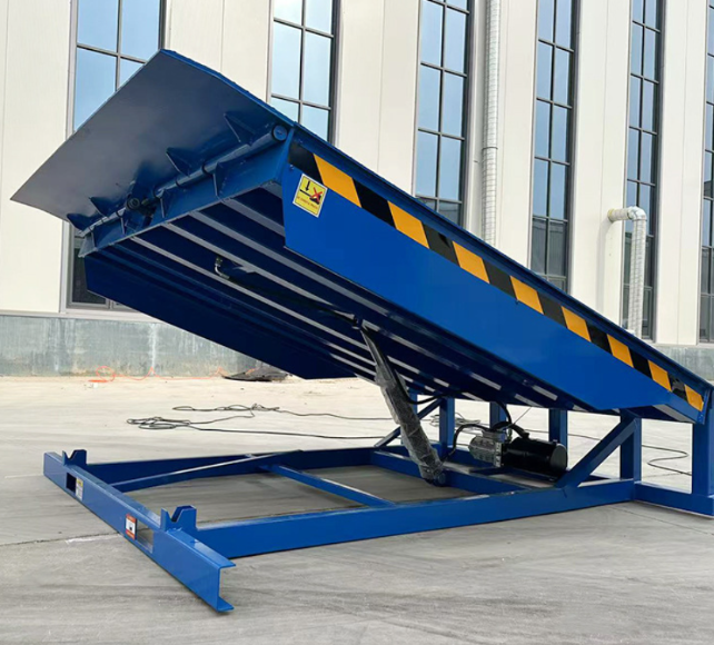 芦溪固定式登车桥应用