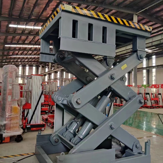 芦溪剪叉式升降平台