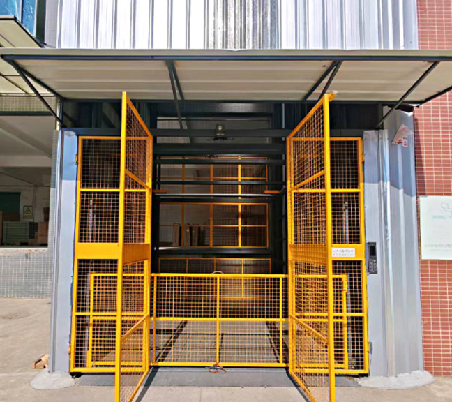 芦溪导轨式升降平台